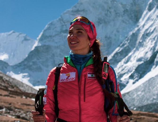 الدّكتورة جويس عزام: على قمة العالم