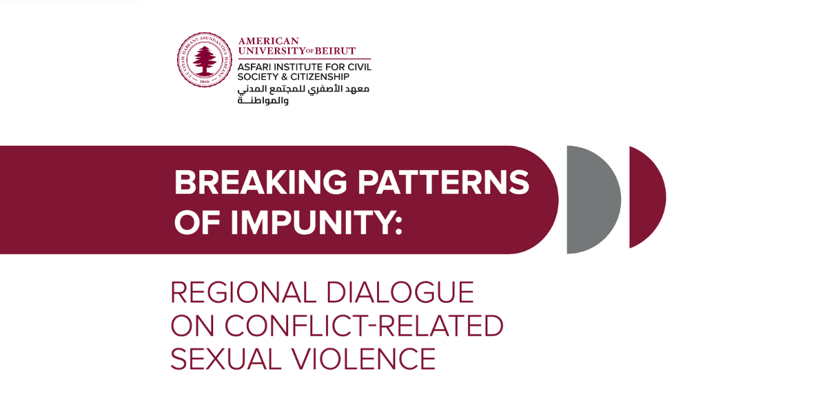 Breaking Patterns of Impunity: Regional Dialogue on Conflict-Related Sexual Violence