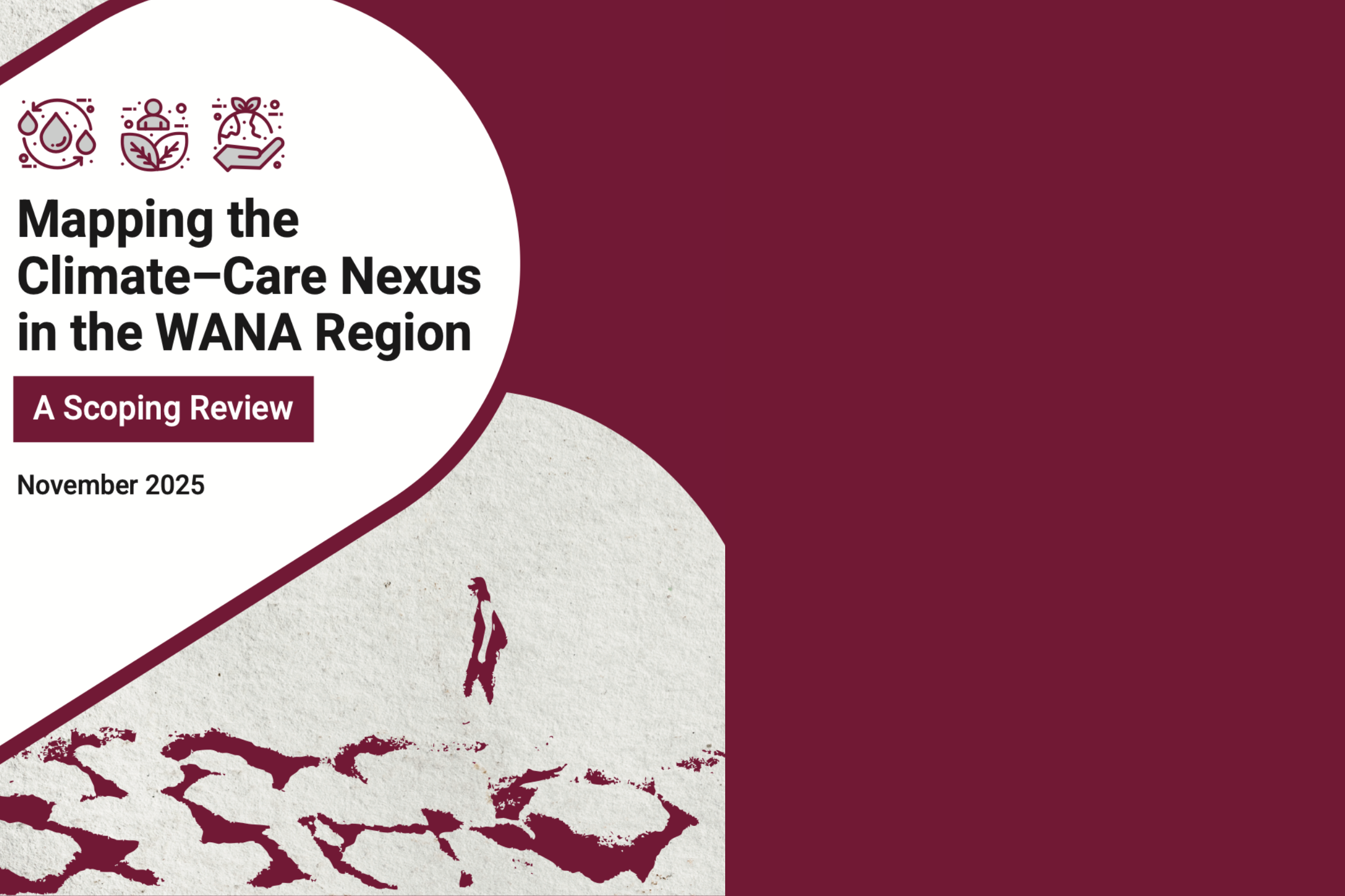 تقاطع المناخ والرعاية في منطقة غرب آسيا وشمال أفريقيا: مراجعة استطلاعية